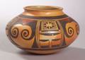 Southwest Polychrome Pottery Bowl