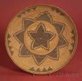 Southwest Coiled Basketry Tray