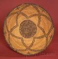 Southwest Coiled Basketry Bowl