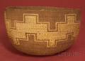 Northern California Twined Basketry Bowl