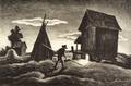 Thomas Hart Benton American 18891975 Night Firing