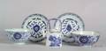 Eight Pieces of Blue and White Porcelain