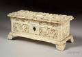 Chinese Export Carved Ivory Box