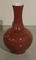 Copper Red Vase