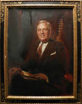 Oil on canvas portrait of Henry Janssen