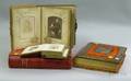 Three Victorian Photograph Albums and a 20th Century Stamp Album