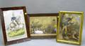 Three Framed 19th Century Historical Handcolored Lithographs