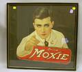 MoxieFrank Archer Chromolithograph Diecut Advertising Display Card