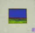 Framed Oil on Board Landscape Autumn Sky by Jane Kaufman