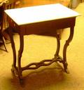 Victorian Marbletop OneDrawer Side Table