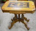 Victorian Renaissance Revival Carved Walnut Center Table