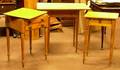Three Assorted Wooden Country Tables