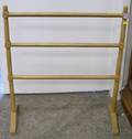 Painted Wooden Quilt Rack