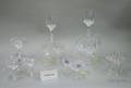 Thirtyseven Pieces of Josair Colorless Katy Pattern Crystal Stemware