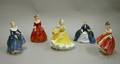 Five Royal Doulton Ceramic Character Figures