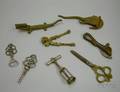 Group of Cast Brass and Metal Figural and Other Bottle Openers Nutcrackers and Implements