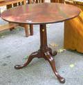 Chippendale Mahogany Tilttop Tea Table