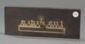 Mid20th Century Mexican Mixed Metalmounted Wooden Last Supper Plaque