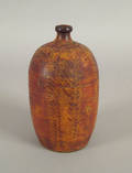 Rare painted treen jug 19th c