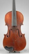 American Violin Asa W White Boston 1877