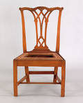 Philadelphia Chippendale mahogany dining chair ca 1775