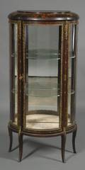 Louis XV Style Painted and Brassmounted Vitrine