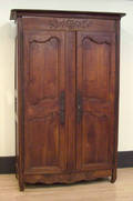French fruitwood wardrobe