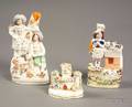 Three Staffordshire Earthenware Figures