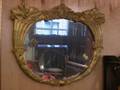 Pair of Louis XVIstyle Giltwood Mirrors