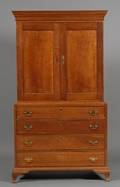 Federal Cherrywood Linen Press