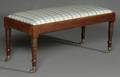 Regency Mahogany Bench