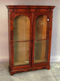 Victorian mahogany bookcase
