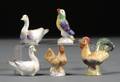 Five Small Meissen Porcelain Birds