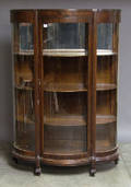 Oak china cabinet