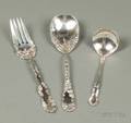 Three American Sterling Flatware Serving Pieces