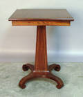 Federal style mahogany end table