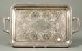 Japanese 950 Silver Tea Tray