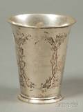 AustroHungarian Silver Souvenir and Presentation Beaker