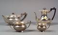 Edward VII Silver Four Piece Tea and Coffee Service