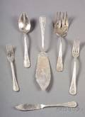 Partial Set of German 800 Silver Flatware