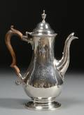 George III Hester Bateman Silver Coffee Pot