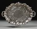 Victorian Silver Tea Tray