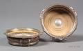Pair of English Sheffield Plate Wine Coasters