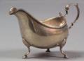 Irish George III Silver Sauce Boat