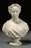 Copeland Parian Bust of Queen Victoria