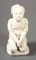 Minton Parian Figure Representing Prayer