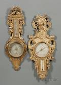 French Giltwood Barometer