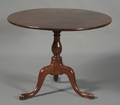 George III Mahogany Tilttop Supper Table
