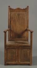 English Oak Wainscot Chair