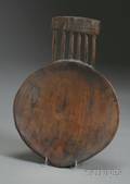 Polynesian Carved Wood Oil Dish